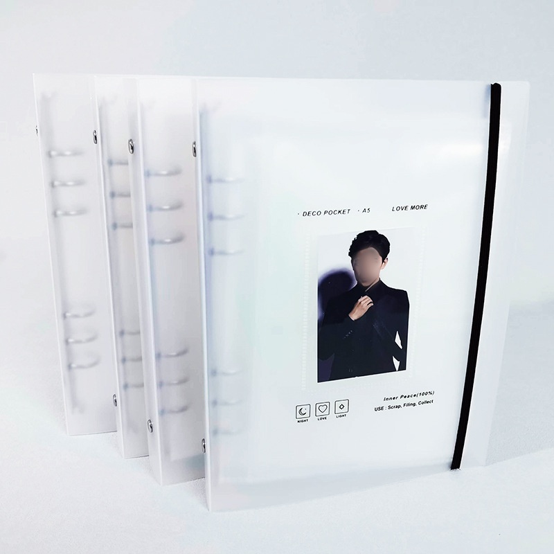 Kpop Photo Card Binder 3 Inch - A5 Kpop Fotoğraf Kartı Tutucu, Polaroid