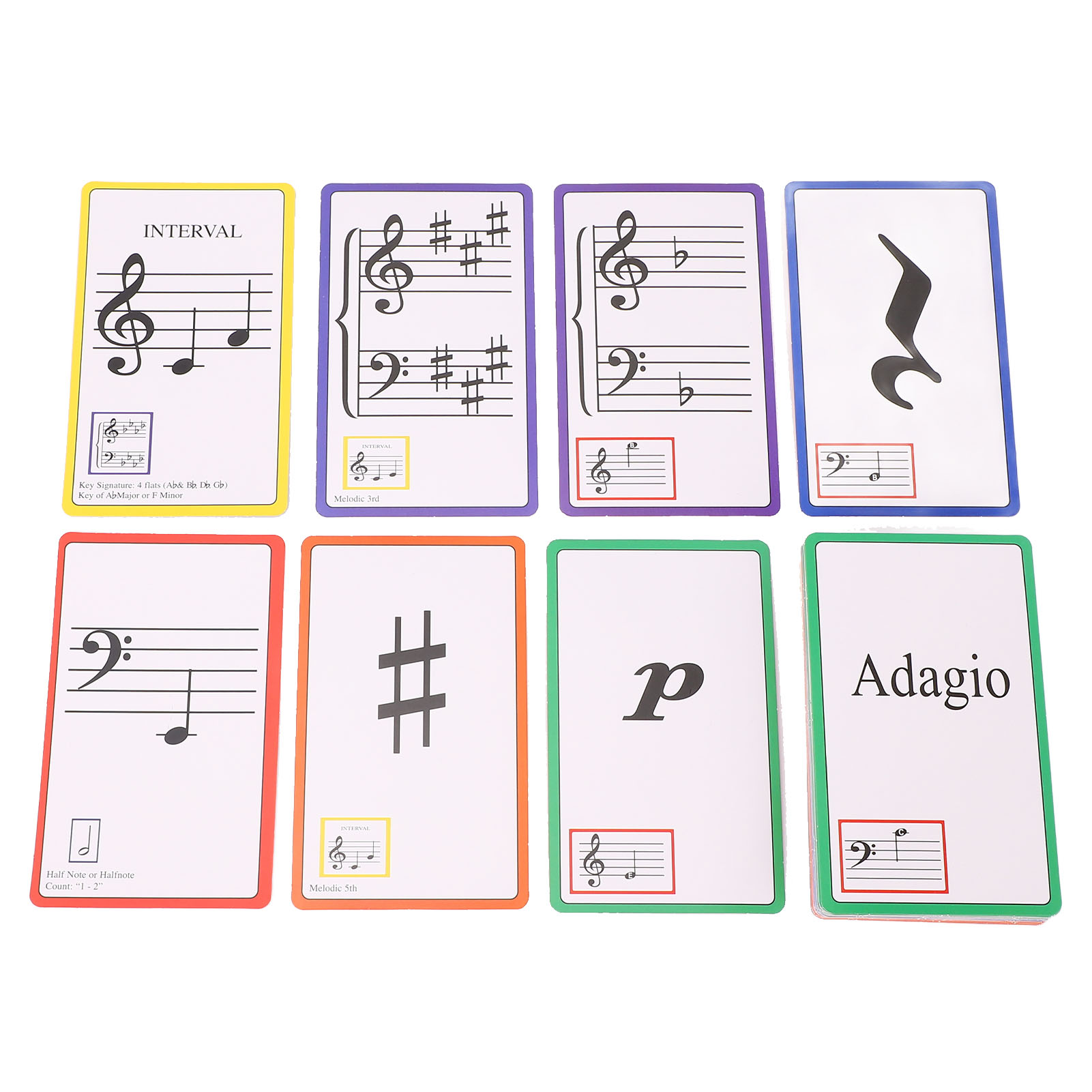 Müzik Flaş Kartları Renk Kodlu - Blank Sheet Music Notebook incelemesi ve fiyatı