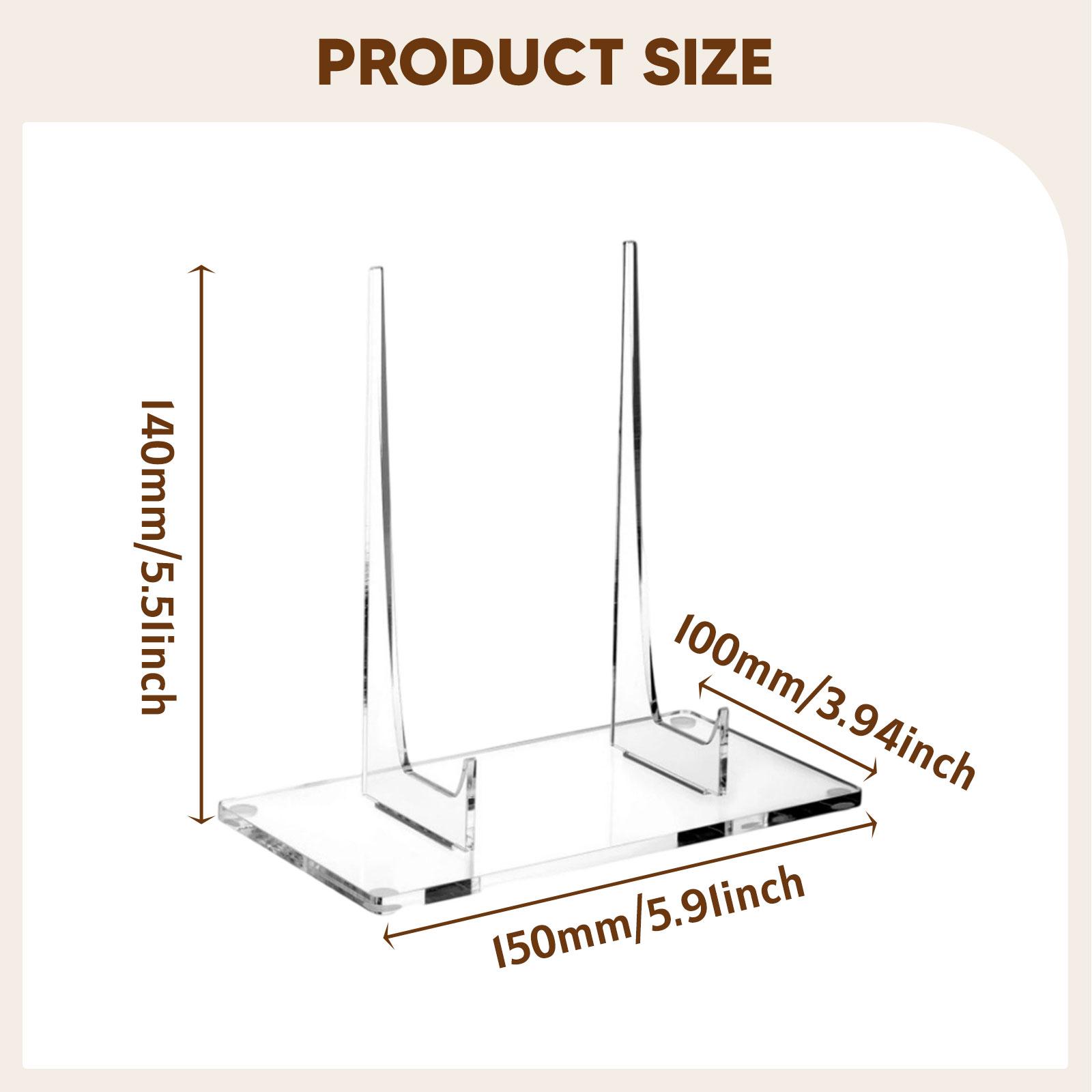 Teşhir Standı Akrilik Şeffaf P - Clear Acrylic Book Stand Holder incelemesi ve fiyatı