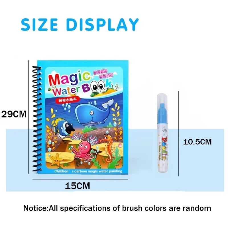 Yeniden Kullanılabilir Boyama  - Reusable Water Magic Coloring Book incelemesi ve fiyatı