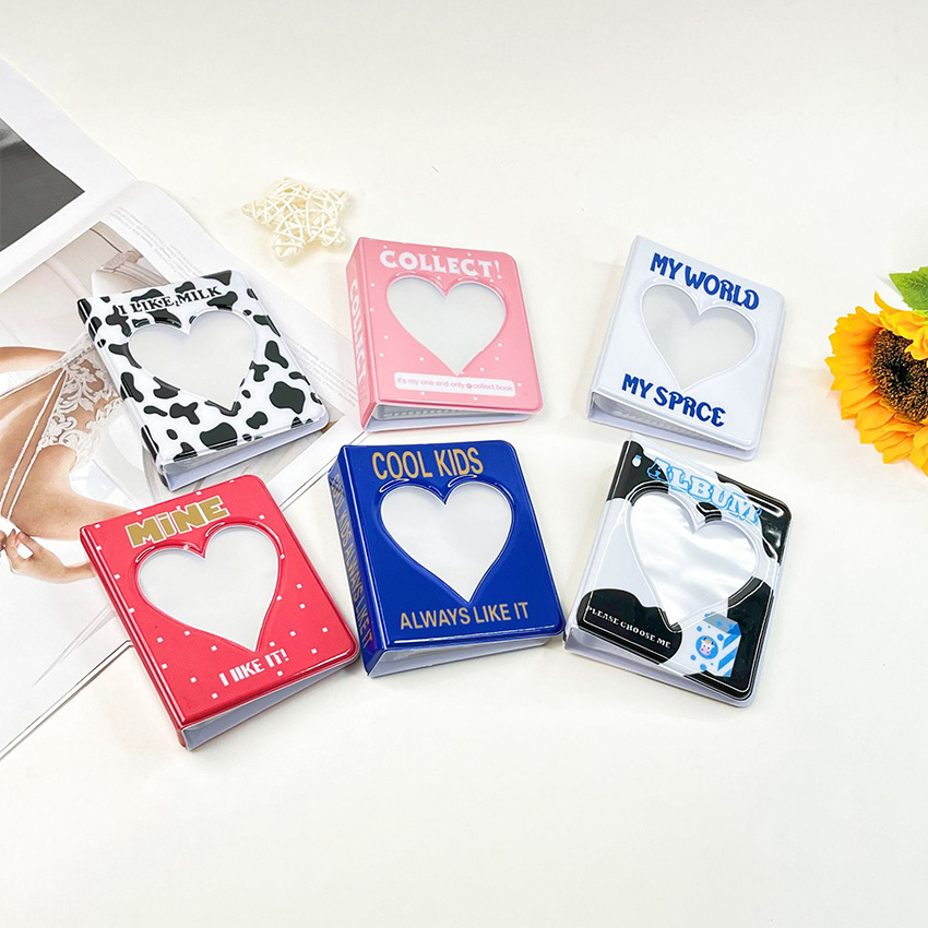 Kore INS Cow Hollow Heart 3 İn - Kpop Photo Card Binder 3 Inch incelemesi ve fiyatı