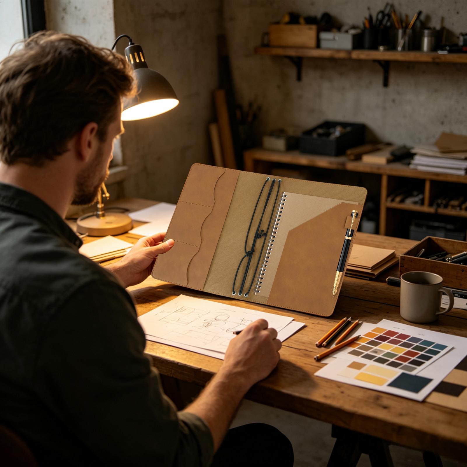 A5 Boyutunda, Vintage Tarzında - Vintage Leather Journal Notebook incelemesi ve fiyatı